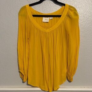 Maeve Women’s Golden Yellow Blouse